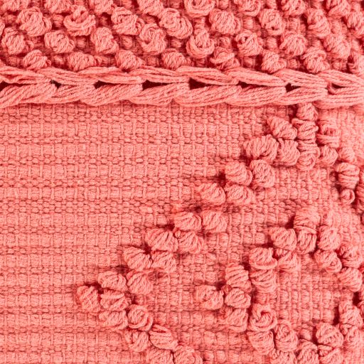 Surya Merdo Coral 18"x18" Toss Pillow with Polyester Insert-2