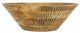 A & B Home Brown Wood Round Bowl-1