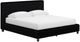 Signature Design by Ashley® Birmonton Black Queen Upholstered Bed-0
