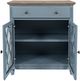 Jofran Inc. Aurora Hills Brushed Blue 2-Door Accent Chest-2