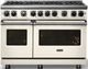 Viking® 7 Series 48'' Pure White Pro Style Gas Range-2