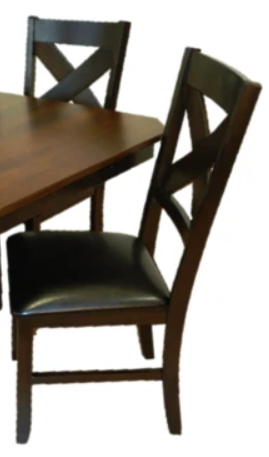 Allwood Furniture Group #112 7 Piece Two Tone  Dining Set-1