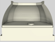 Vent-A-Hood® Designer Series 42" Biscuit Wall Mounted Range Hood-4
