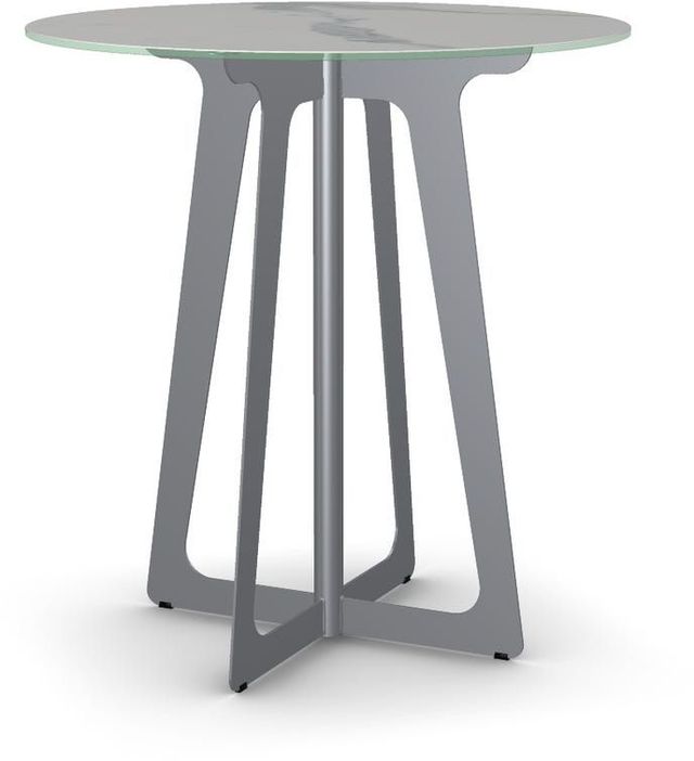 Amisco Genesis Italian Porcelain Round Bar Table-0