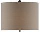 Crestview Collection Quinn Banded Rods Black Table Lamp-1