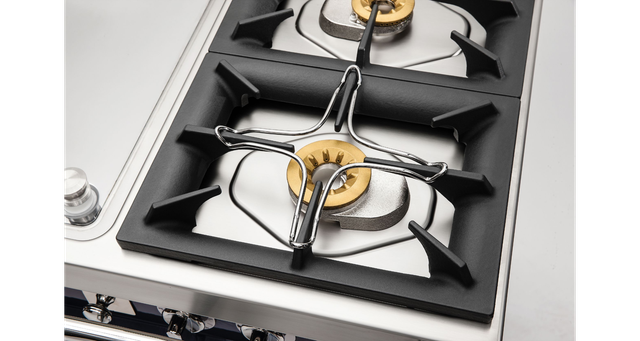 Viking® Tuscany 36" White Pro Style Dual Fuel Natural Gas Range-2