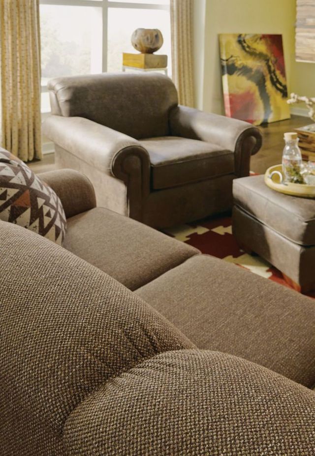 Flexsteel® Main Street Brown Sofa-2