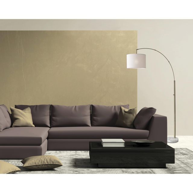 Adesso® Bowery Antique Brass Arc Lamp-2