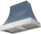 AGA Cascade 36" Stone Blue Wall Mounted Range Hood  with Polished Chrome Trim-0