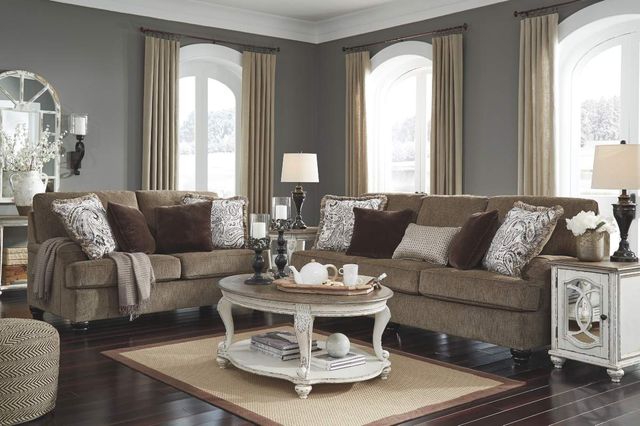Benchcraft® Braemar 2-Piece Brown Living Room Seating Set-3