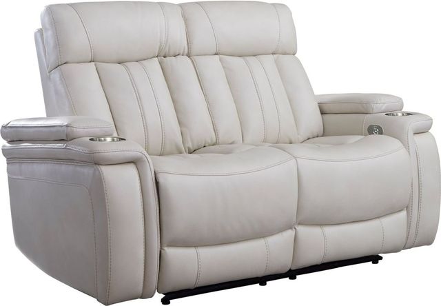 Parker House® Royce Fantom Ivory Power Reclining Loveseat-0