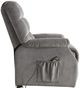 ACME Furniture Ipompea Gray Power Recliner with Power Lift and Massage-4