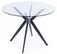 VIG Furniture Modrest Black/Clear Dining Table-1
