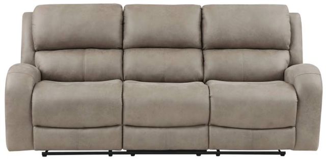 Homelegance® Pagosa Brown Manual Double Reclining Sofa-2
