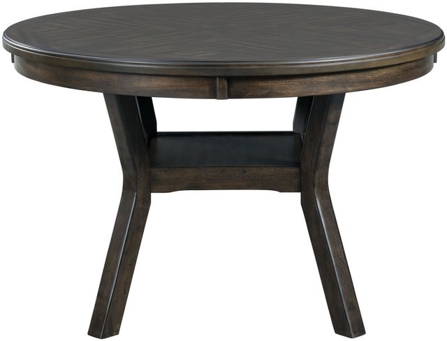 Elements International Amherst Dark Dining Table-1