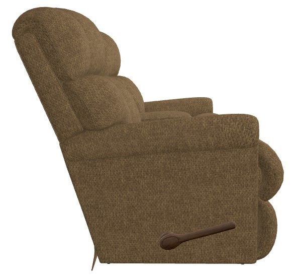 La-Z-Boy® Pinnacle Mink Manual Wall Reclining Loveseat with Console-2