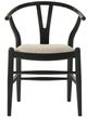 Coaster® Dinah Black Wishbone Dining Side Chair -1