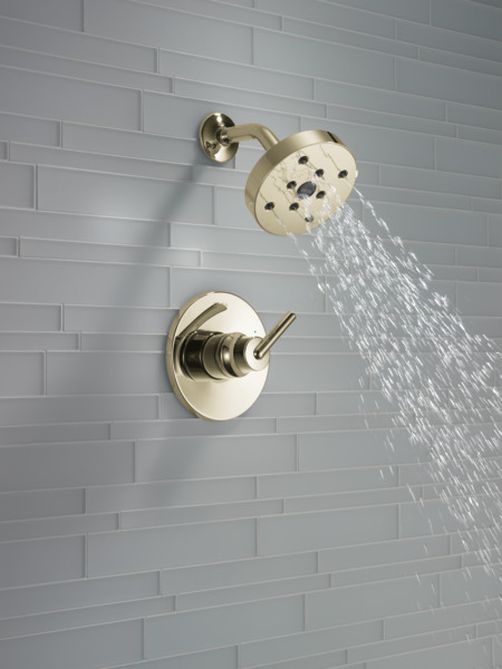 Delta Trinsic® Monitor® 14 Series Polished Nickel H2Okinetic® Shower Trim-3