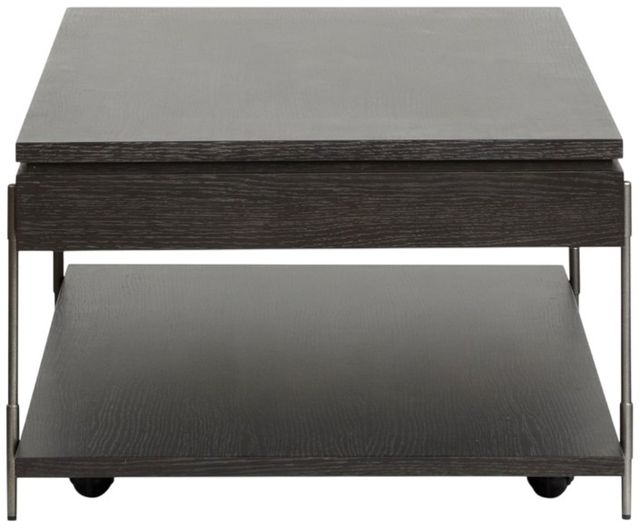 Magnussen Home® Spencer Dark Briarsmoke Gray Lift Top Storage Cocktail Table-3