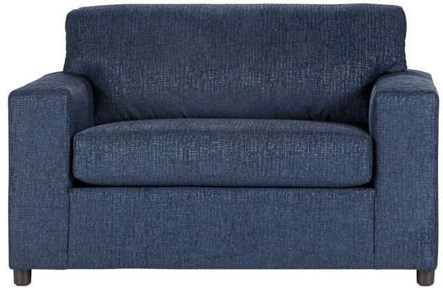 New Classic® Home Furnishings Kylo Blue Cuddle Chair-3