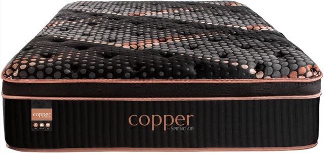 Spring Air® Copper 16.5" Hybrid Cushion Firm Quilted Euro Top Full Mattress-3