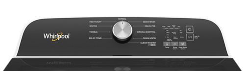 Whirlpool® 5.3 Cu. Ft. White Impeller Top Load Washer-2