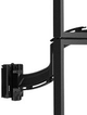 Chief® Kontour™ Black K4 1x2 Slat-Wall Mounted Vertical Focal Depth Adjustable Array-1
