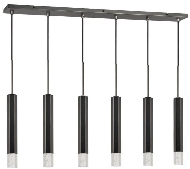 Cal® Lighting & Accessories Troy Gun Metal Pendant-0