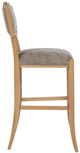 Currey & Company Melanie Blonde Ash Bar Stool-2