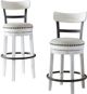 Signature Design by Ashley® Valebeck White Bar Stool-3