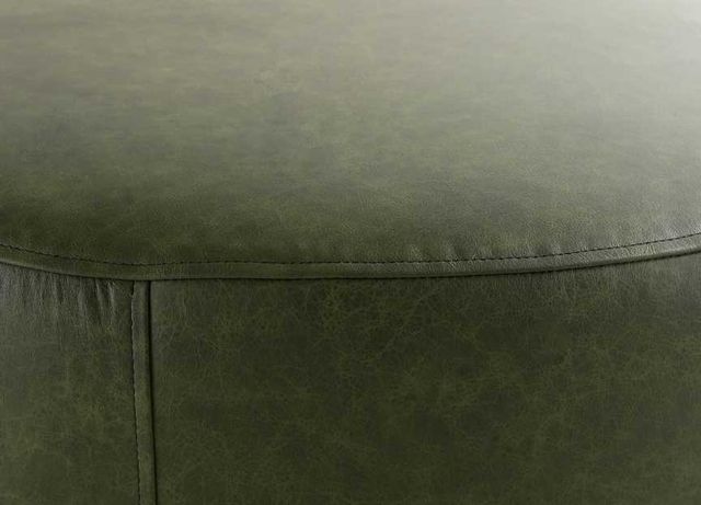 Marshfield Furniture 3000 Green Round Ottoman-2