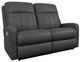 La-Z-Boy® Finley Onyx Leather Power Wall Reclining Loveseat with Headrest and Lumbar-0