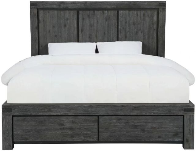 Modus Furniture Meadow Graphite Full Storage Platform Bed-2