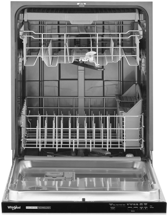 Whirlpool® 24" FingerPrint Resistant Stainless Steel Built In Dishwasher -1