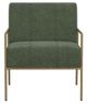 International Furniture Direct Aragon Olive Green Chair-1
