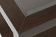 Jofran Inc. Urban Icon Glass Top Coffee Table with Merlot Base-5
