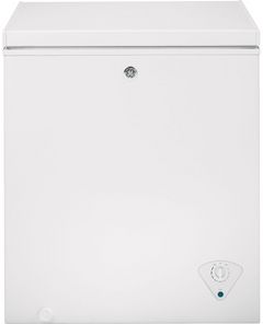 GE® 5.0 Cu. Ft. White Chest Freezer
