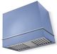 AGA Loge 36" Carnaby Blue Wall Mounted Range Hood with Brushed Nickel Trim-0