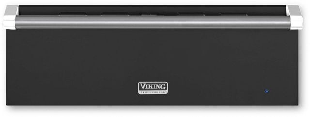 Viking® 5 Series 30" Cast Black Professional Electric Warming Drawer-0