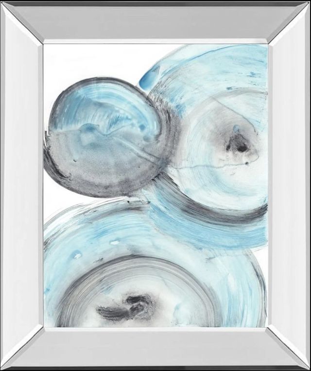 Classy Art Ripple Effect IV by Ethan Harper Mirror Framed Wall Art-0