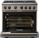 Viking® 7 Series 36" Nantucket Pro Style Natural Gas Range-1