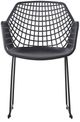 Moe's Home Collection Honolulu 2 Piece Black Chairs-0