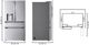 LG 36" 24.5 Cu. Ft. Printproof™ Stainless Steel Counter Depth French Door Refrigerator-3
