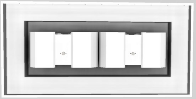 Vent-A-Hood® 60" White Contemporary Island Range Hood-3