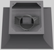 Vent-A-Hood® Designer Series 36" Gunsmoke Island Range Hood-2