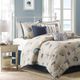 Olliix by Madison Park Bayside 7 Piece Blue California King Comforter Set-1