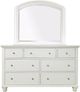 Aspenhome® Cambridge White Double Dresser-1