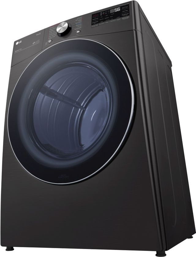 LG 7.4 Cu. Ft. Black Steel Front Load Gas Dryer-5