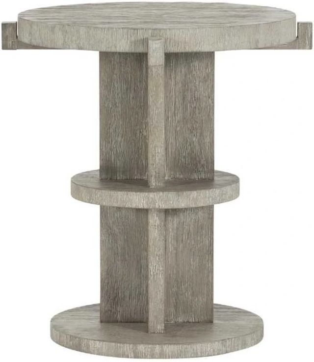Bernhardt Foundations Light Shale Side Table-1