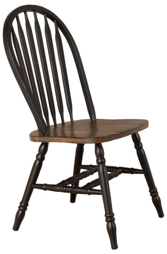 Liberty Furniture Carolina Crossing 7-Piece Antique Honey/Black Dining Table Set-3